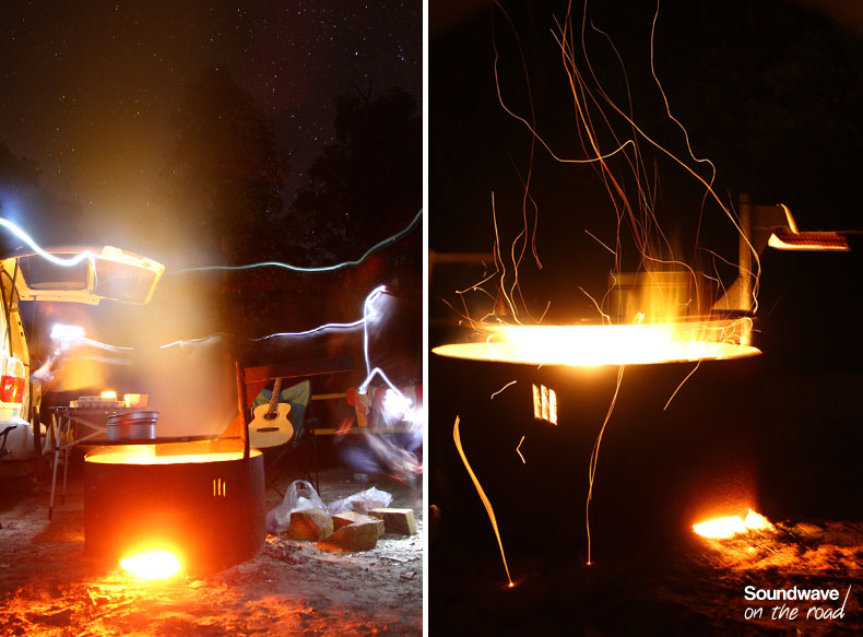 Camp fire