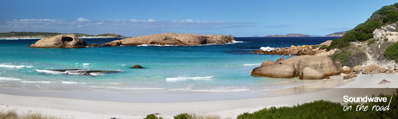 Twilight beach