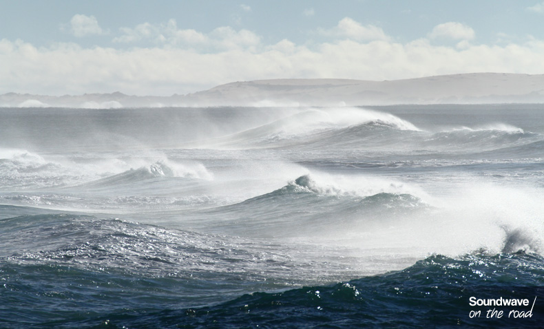 Waves and wind