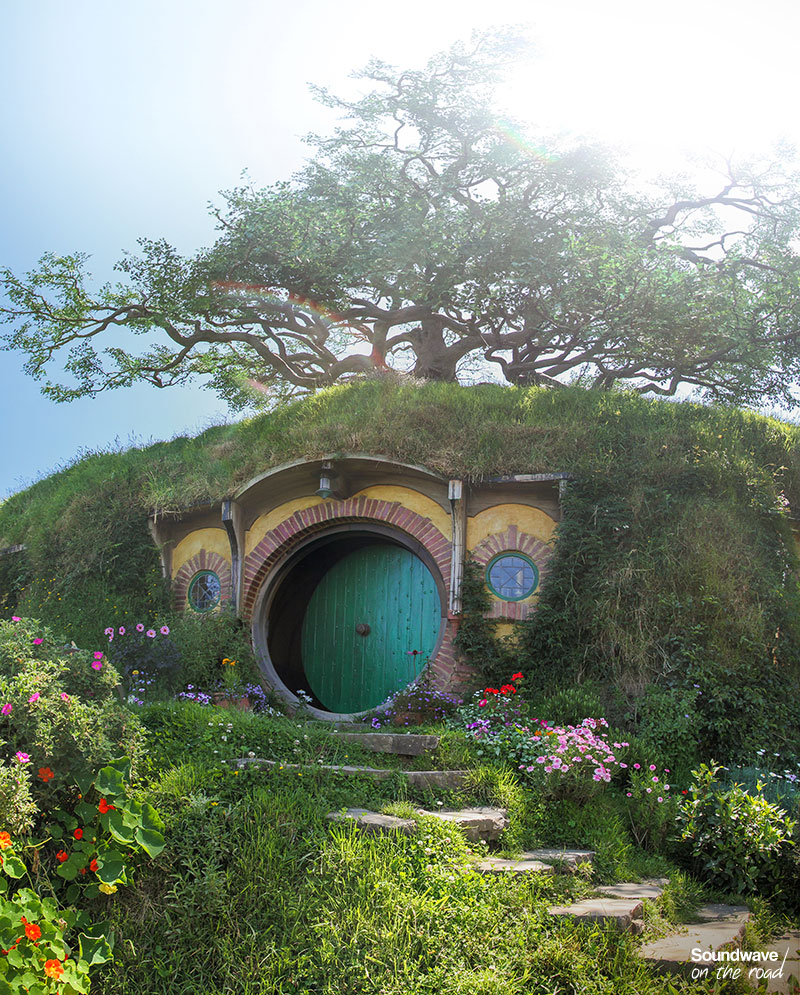 Bag End in Hobbiton, New Zealand