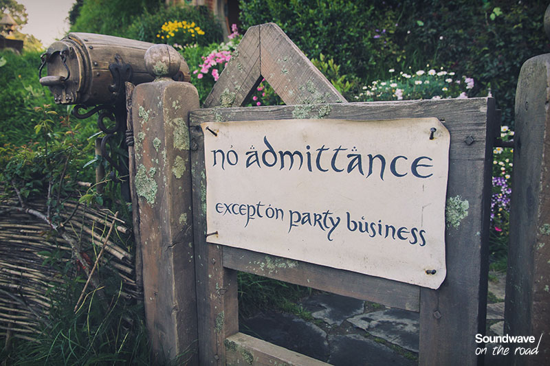 No admittance except on party business