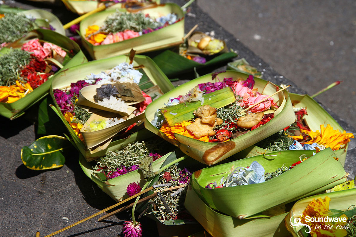 Offerings in Bali