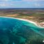 Gnaraloo Bay From The Air - Ningaloo Reef - Western Australia
