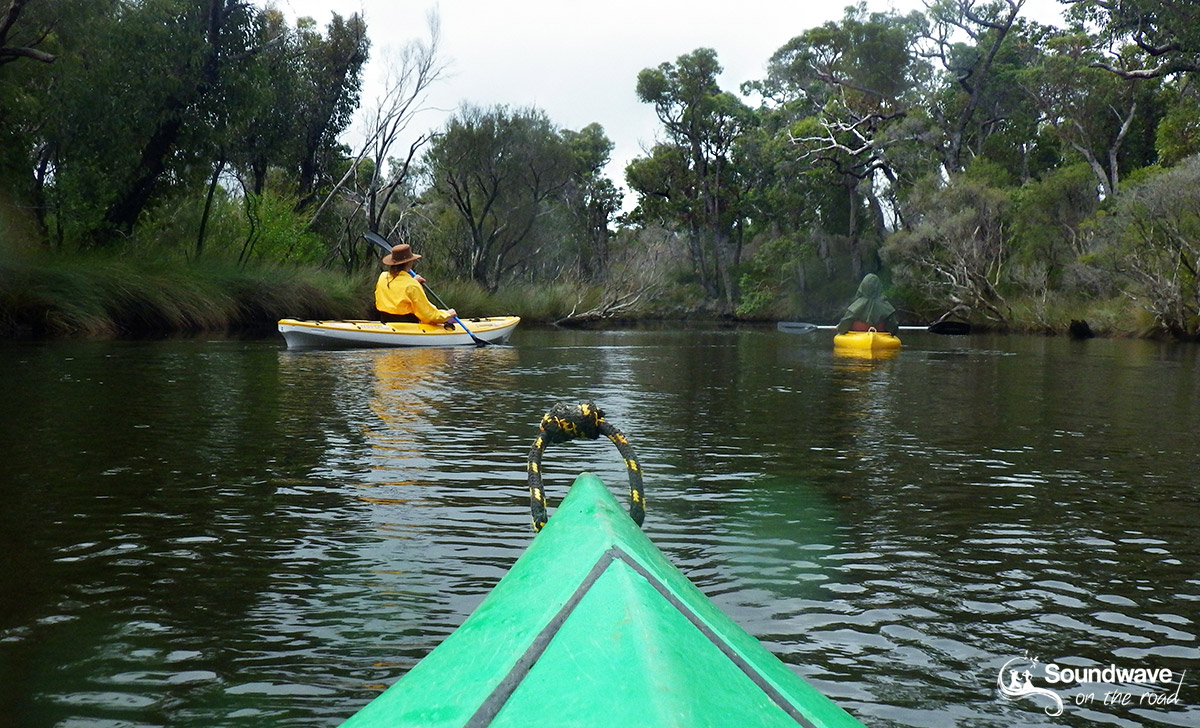 Kayak on the Walpole River