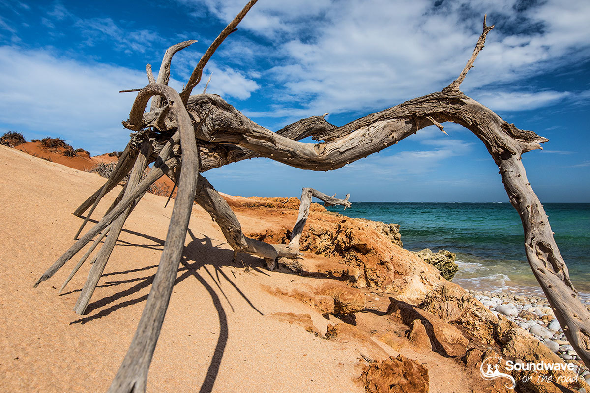 Gnaraloo coastline in Australia