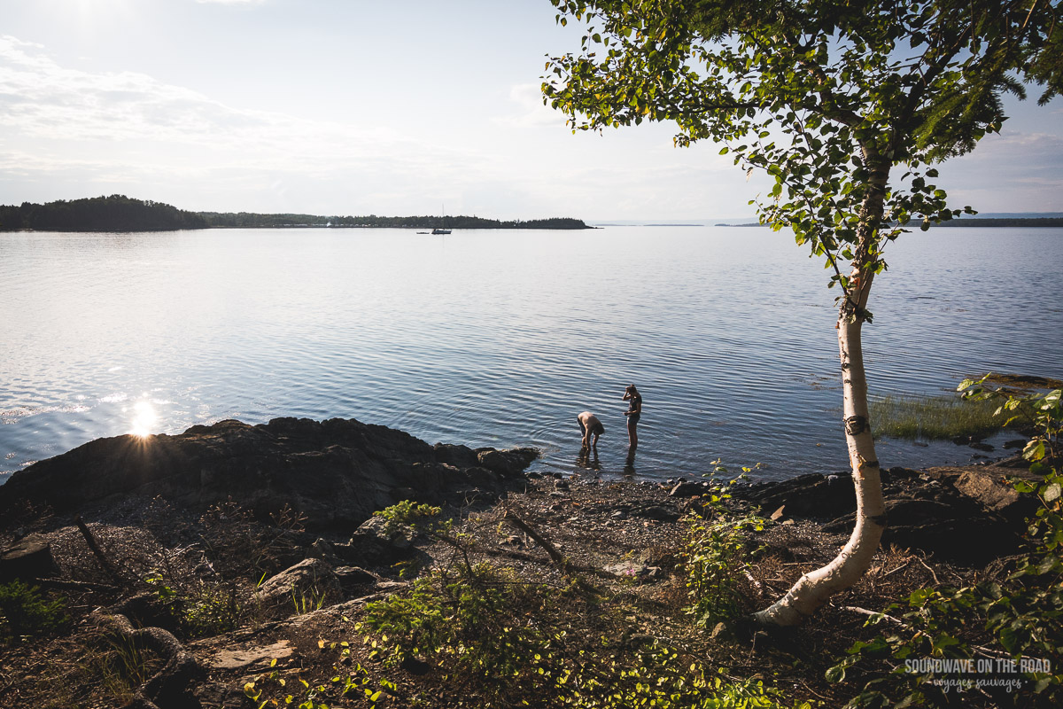 Camping by the Bay, New Brunswick