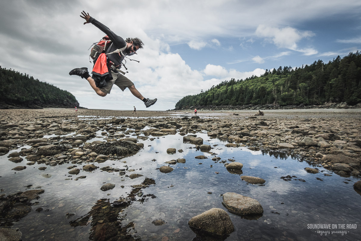 Randonnée dans le parc national de Fundy au Nouveau Brunswick