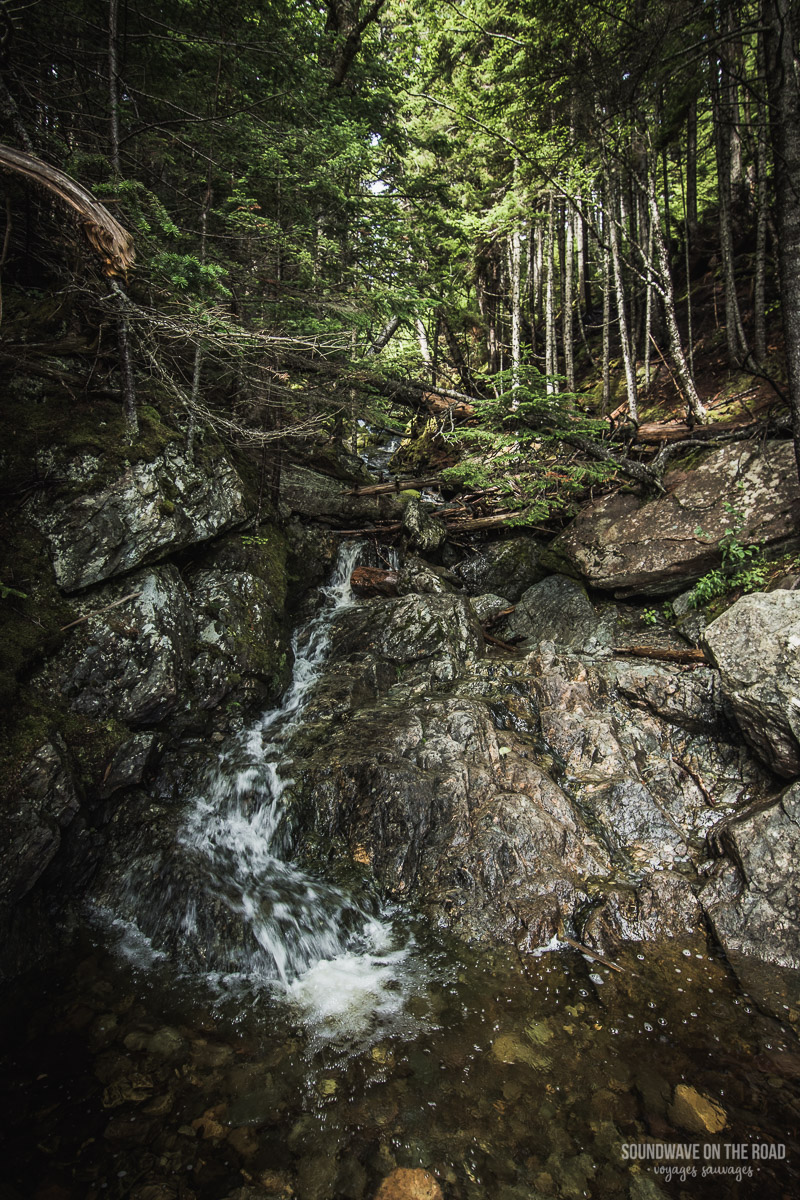 Waterfall - Fundy National Park - New Brunswick