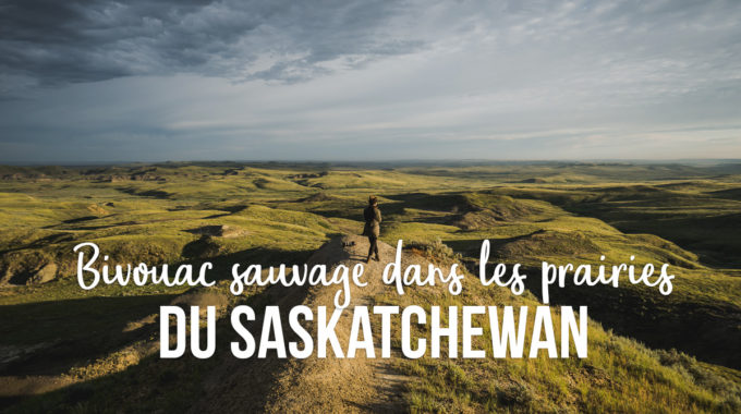 Bivouac Sauvage Dans Les Prairies Du Saskatchewan